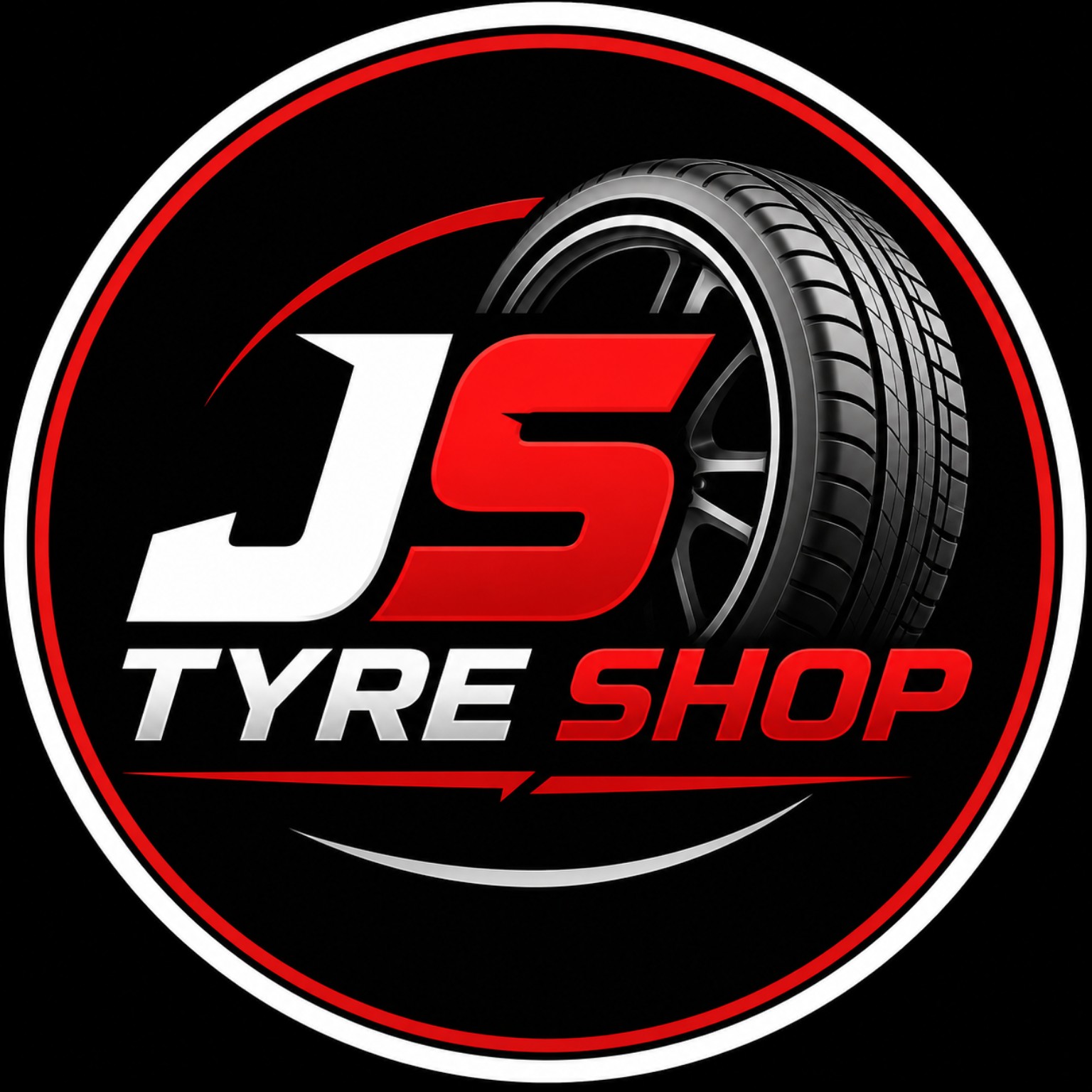 JS Tyre Shop Logo